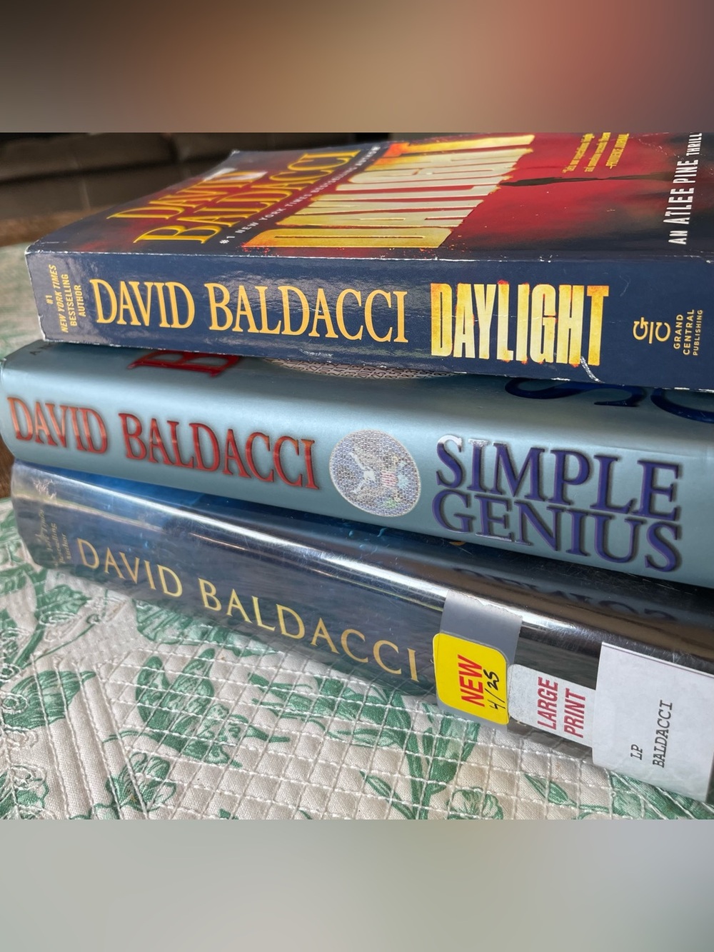 David Baldacci Book Bundle (3 Books)